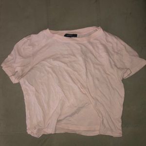 Pink crop top